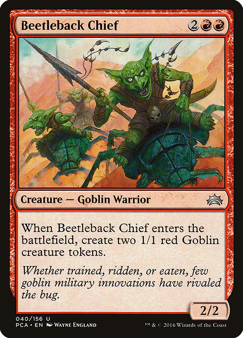 PCA: Beetleback Chief