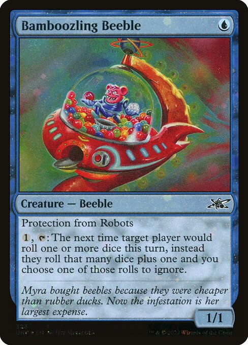UNF: Bamboozling Beeble (Galaxy Foil)
