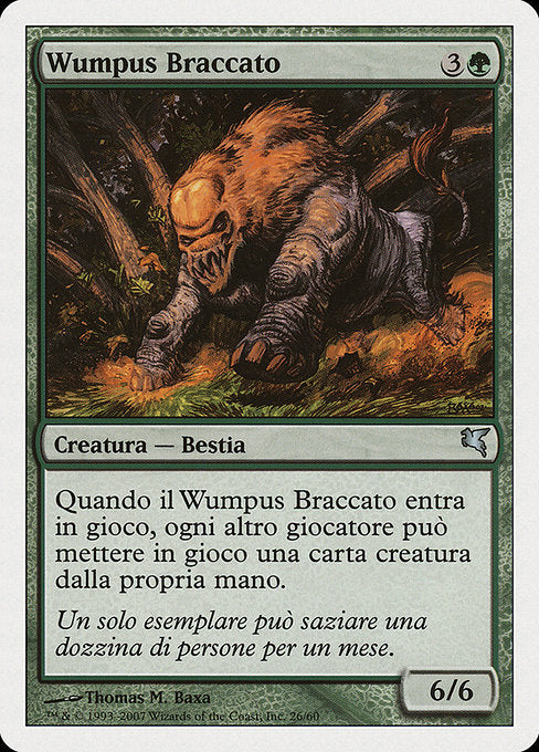 PSAL: Hunted Wumpus (Italian) - "Wumpus Braccato"