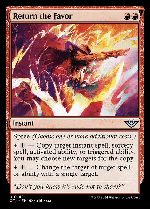 OTJ: Return the Favor (Foil)