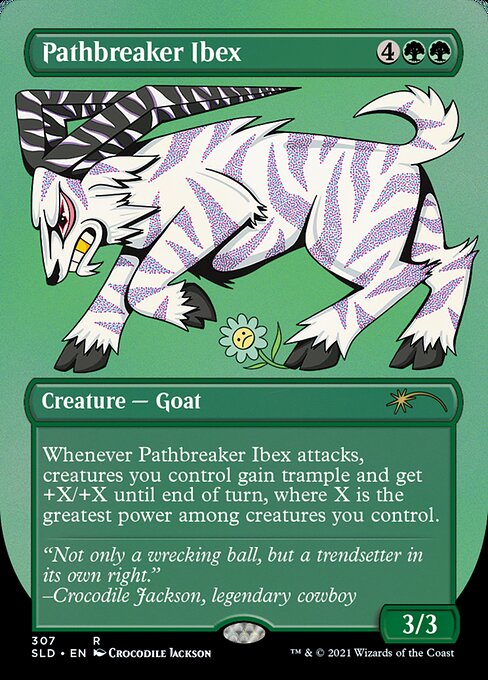 SLD: Pathbreaker Ibex (Foil Etched)