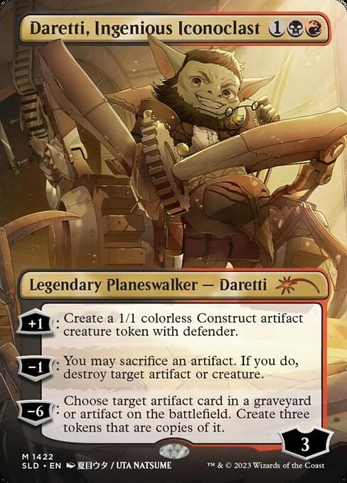 SLD: Daretti, Ingenious Iconoclast (Rainbow Foil)