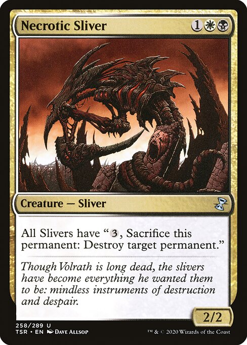 TSR: Necrotic Sliver (Foil)