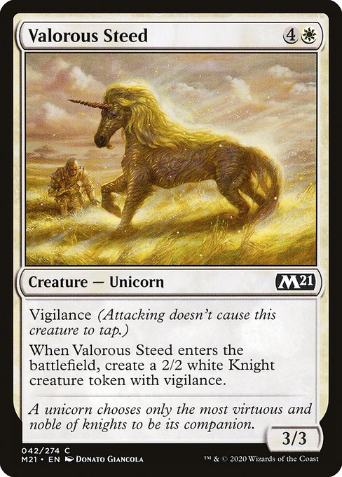 M21: Valorous Steed