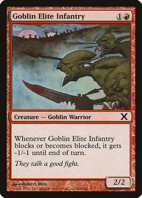 10E: Goblin Elite Infantry (Foil)