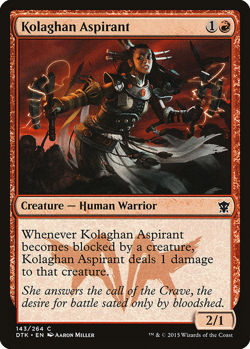 DTK: Kolaghan Aspirant (Foil)