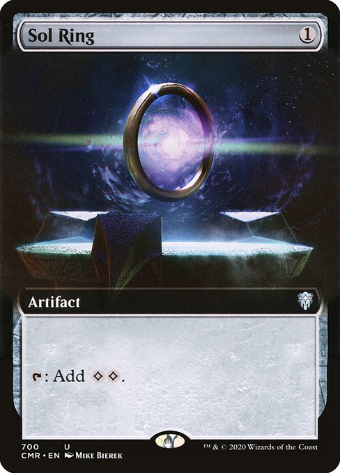 CMR: Sol Ring (Extended Art) (Foil)