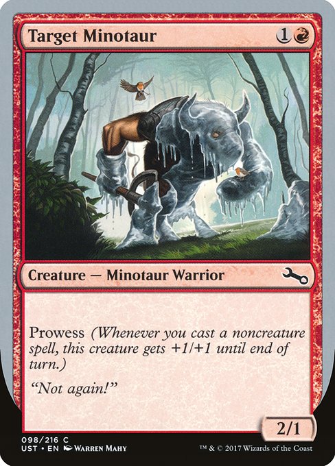 UST: Target Minotaur (A)