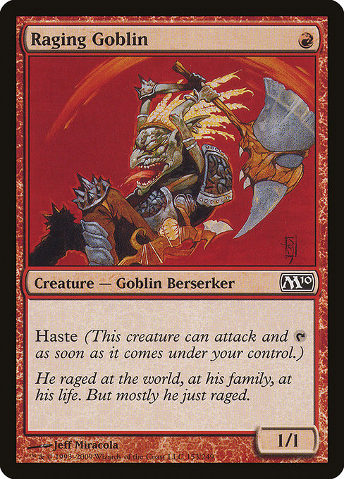 M10: Raging Goblin (Foil)