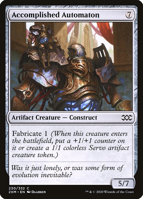 2XM: Accomplished Automaton (Foil)