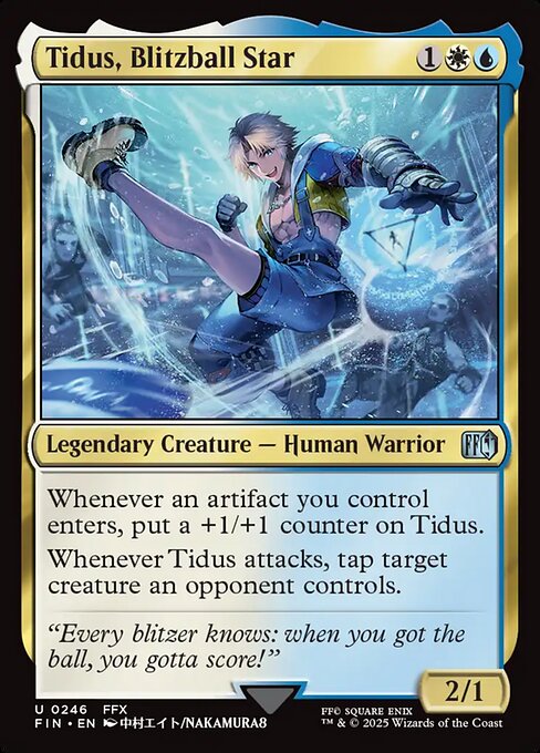 FIN: Tidus, Blitzball Star (Foil)