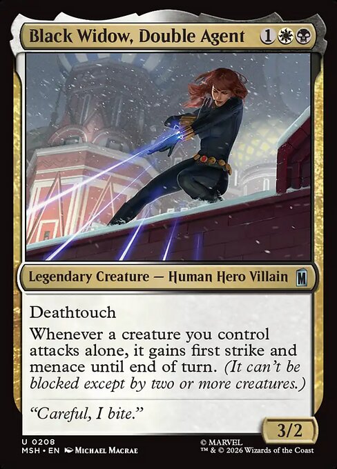MSH: Black Widow, Double Agent (Foil)