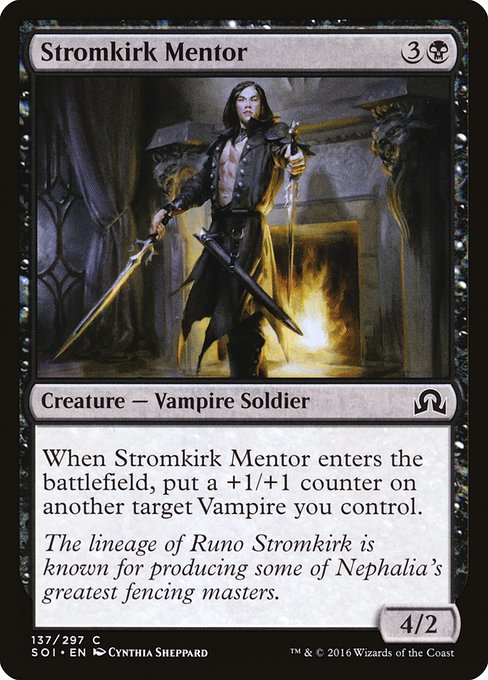 SOI: Stromkirk Mentor (Foil)