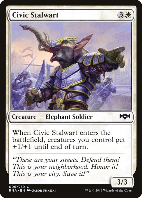 RNA: Civic Stalwart (Foil)