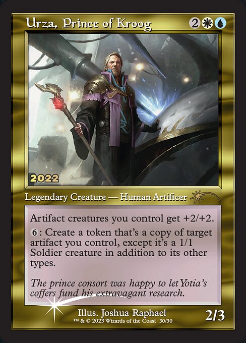 P30A: Urza, Prince of Kroog (Foil)