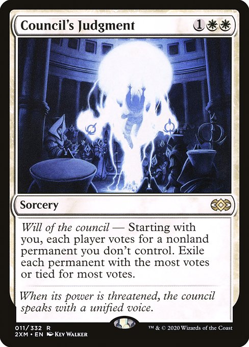 2XM: Council's Judgment (Foil)