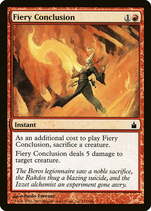 RAV: Fiery Conclusion (Foil)