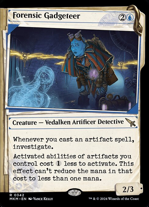 MKM: Forensic Gadgeteer (Showcase) (Foil)