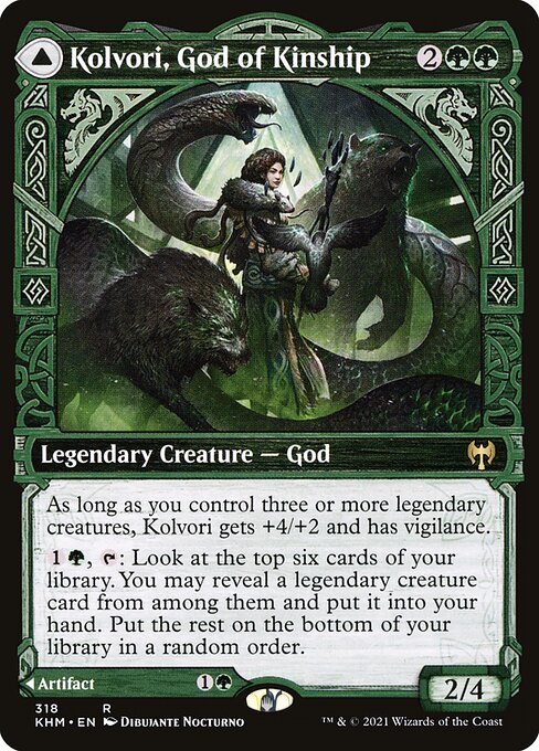 KHM: Kolvori, God of Kinship (Showcase) (Foil)