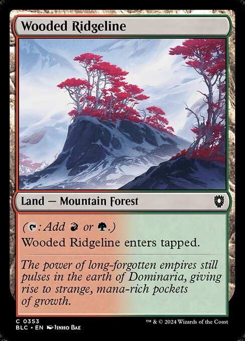 BLC: Wooded Ridgeline