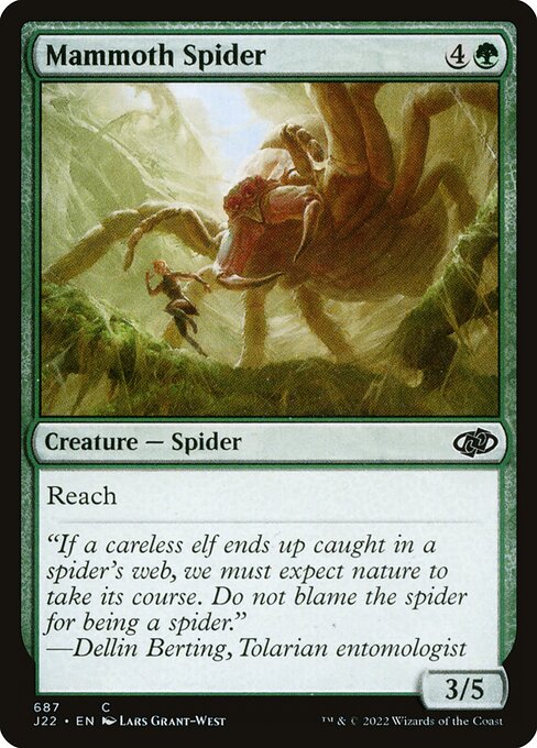 J22: Mammoth Spider