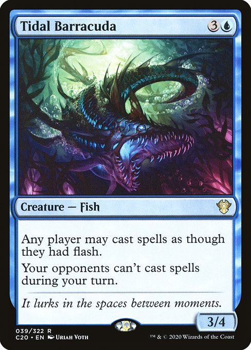 C20: Tidal Barracuda