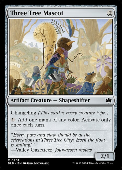 BLB: Three Tree Mascot (Foil)