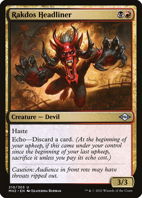 MH2: Rakdos Headliner (Foil)
