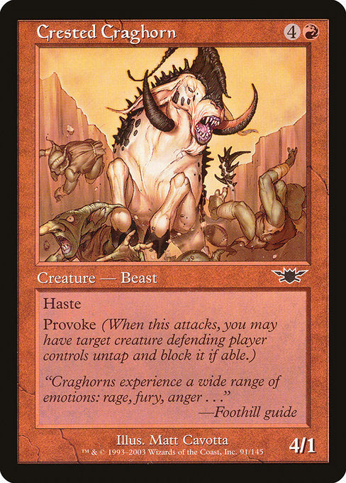 LGN: Crested Craghorn (Foil)