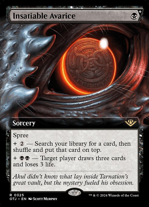OTJ: Insatiable Avarice (Extended Art)