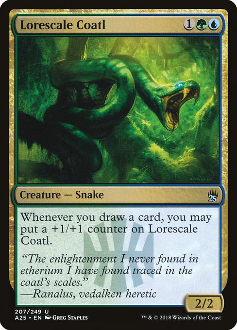 A25: Lorescale Coatl (Foil)