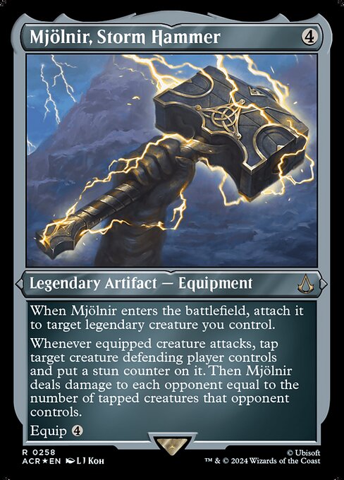 ACR: Mjolnir, Storm Hammer (Foil Etched)