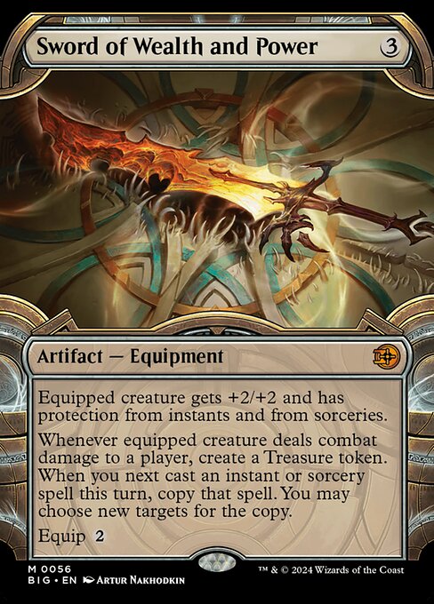 BIG: Sword of Wealth and Power (Showcase) (Foil)