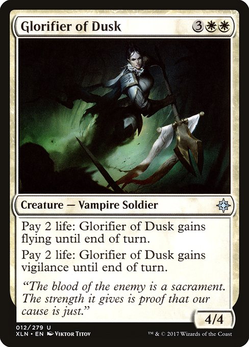 XLN: Glorifier of Dusk (Foil)