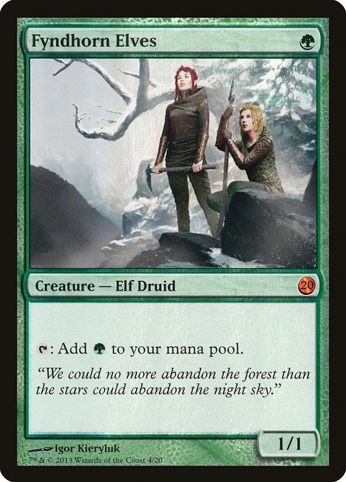 V13: Fyndhorn Elves (Foil)