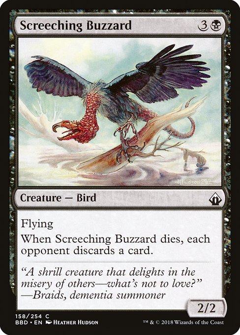 BBD: Screeching Buzzard