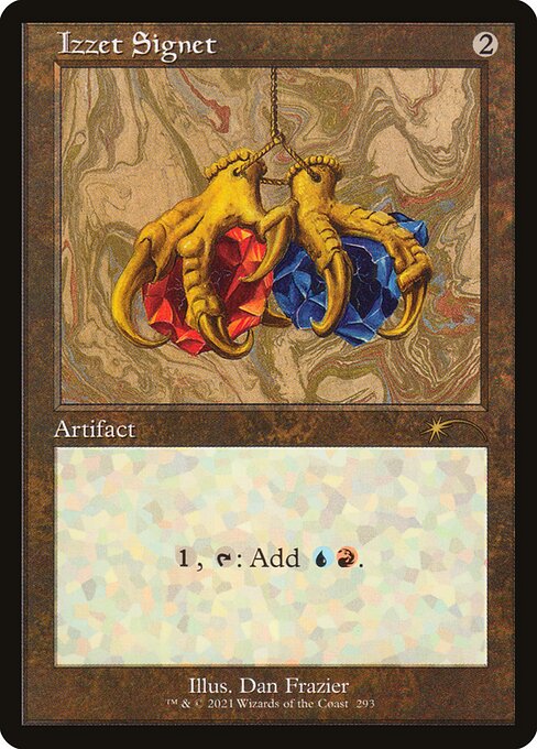 SLD: Izzet Signet (Foil Etched)