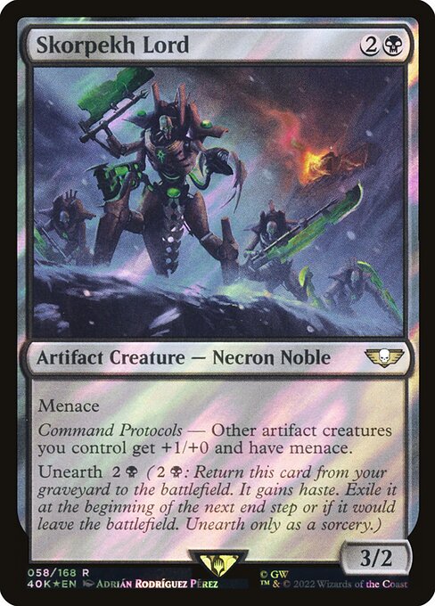 40K: Skorpekh Lord (Surge Foil)