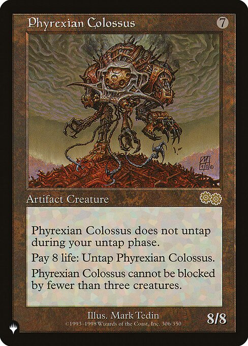 PLST: Phyrexian Colossus