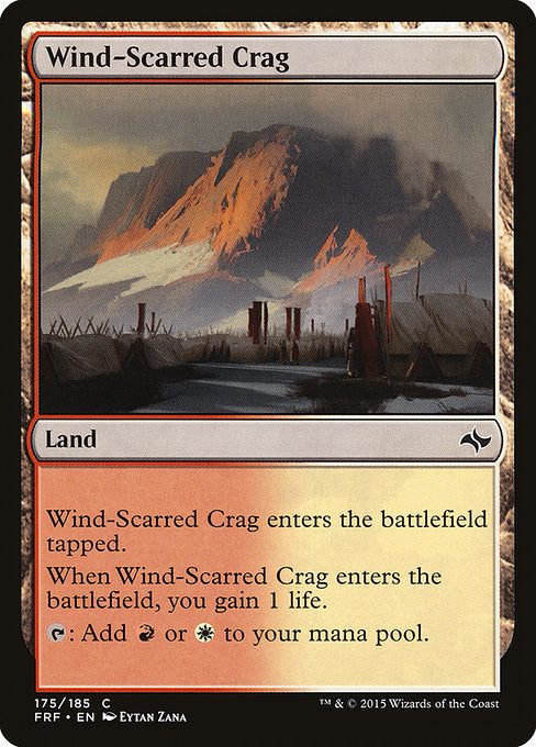 FRF: Wind-Scarred Crag (Foil)