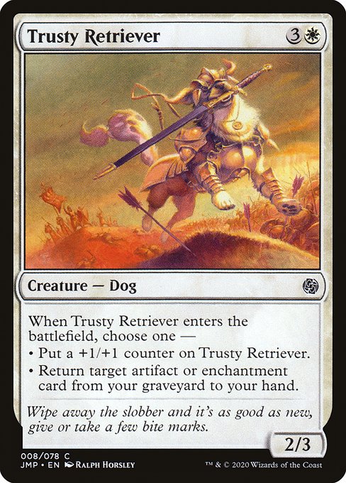 JMP: Trusty Retriever