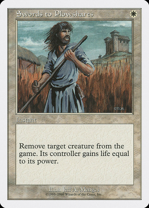 BRB: Swords to Plowshares