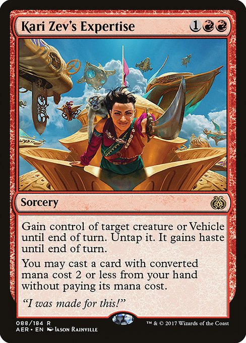AER: Kari Zev's Expertise (Foil)