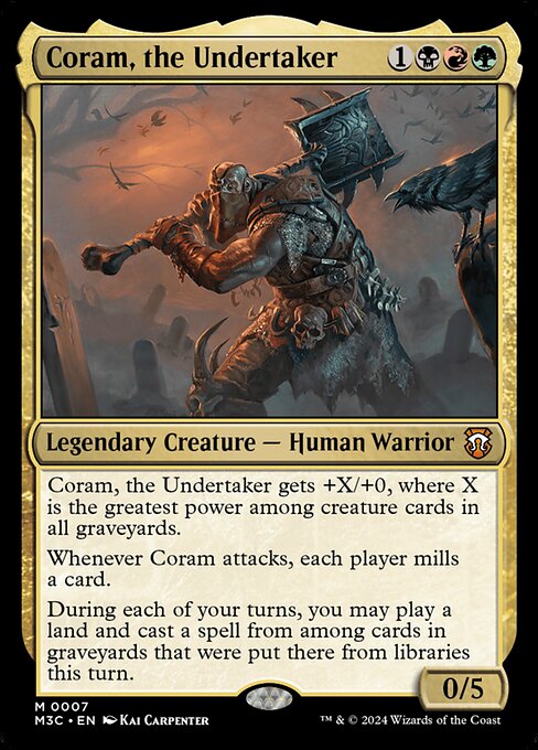 M3C: Coram, the Undertaker (Foil)