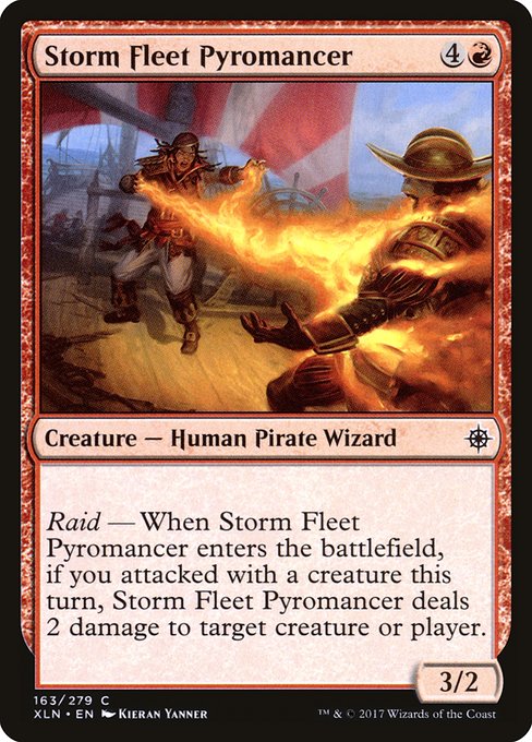 XLN: Storm Fleet Pyromancer (Foil)
