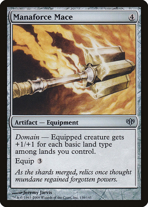 CON: Manaforce Mace (Foil)