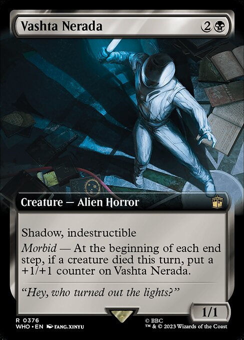 WHO: Vashta Nerada (Extended Art) (Foil)