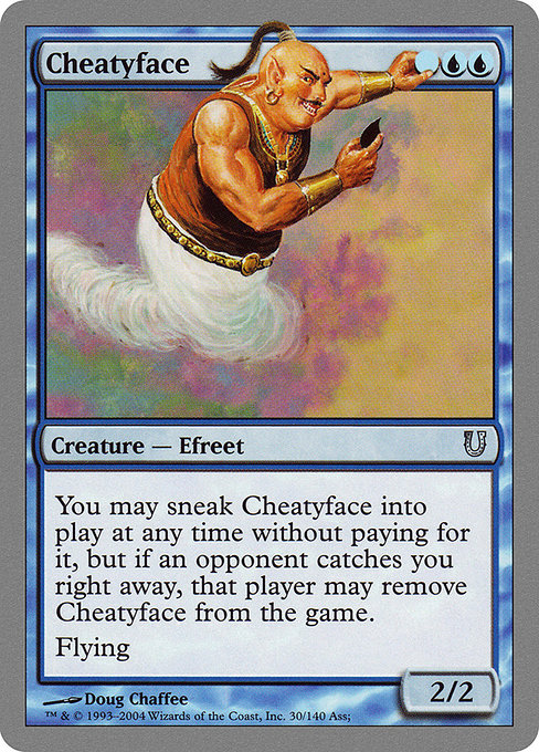 UNH: Cheatyface