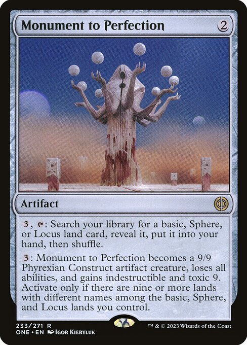 ONE: Monument to Perfection (Foil)