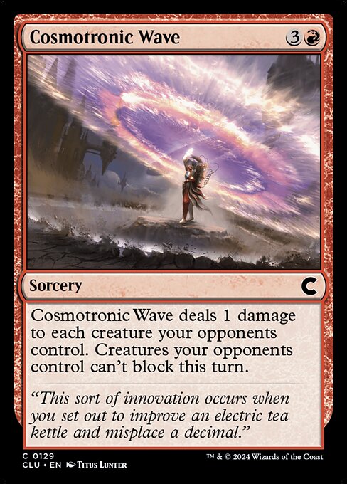 CLU: Cosmotronic Wave